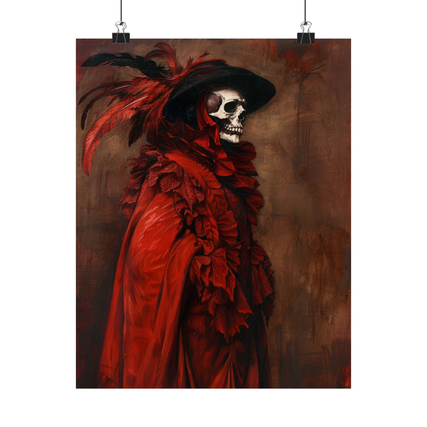 Masque of the Red Death Art Print