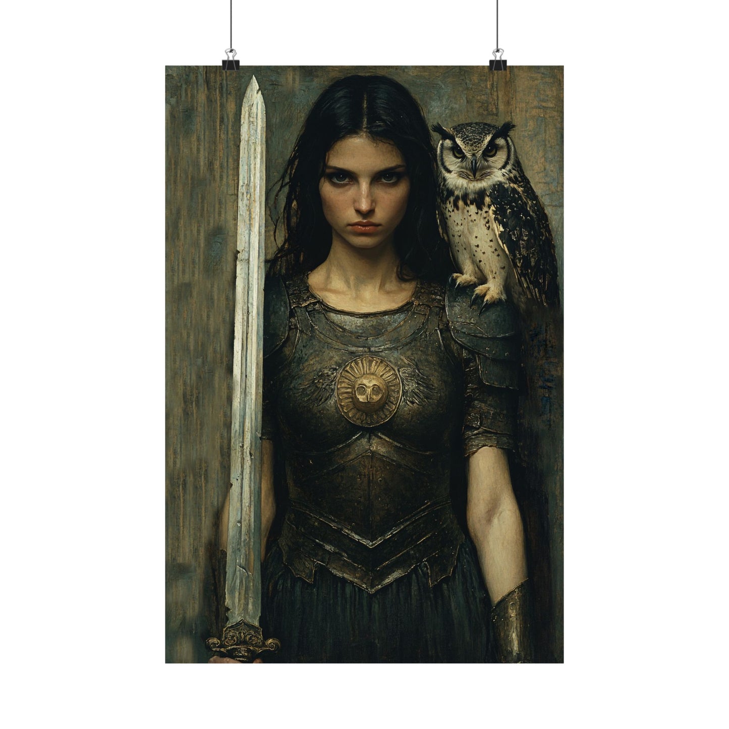 Athena Greek Goddess Art Print