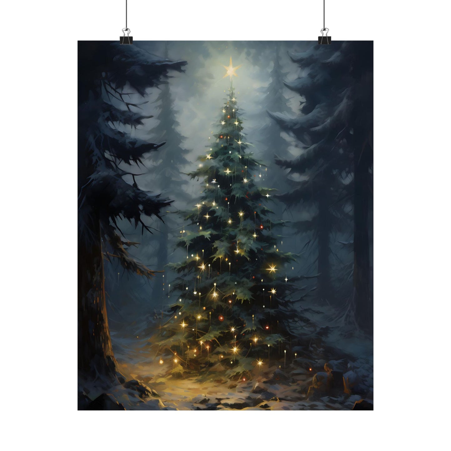 Christmas Tree Art Print