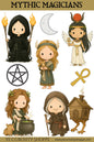 Magic Goddess Chibi Stickers