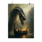 Jörmungandr Midgard Serpent Art Print