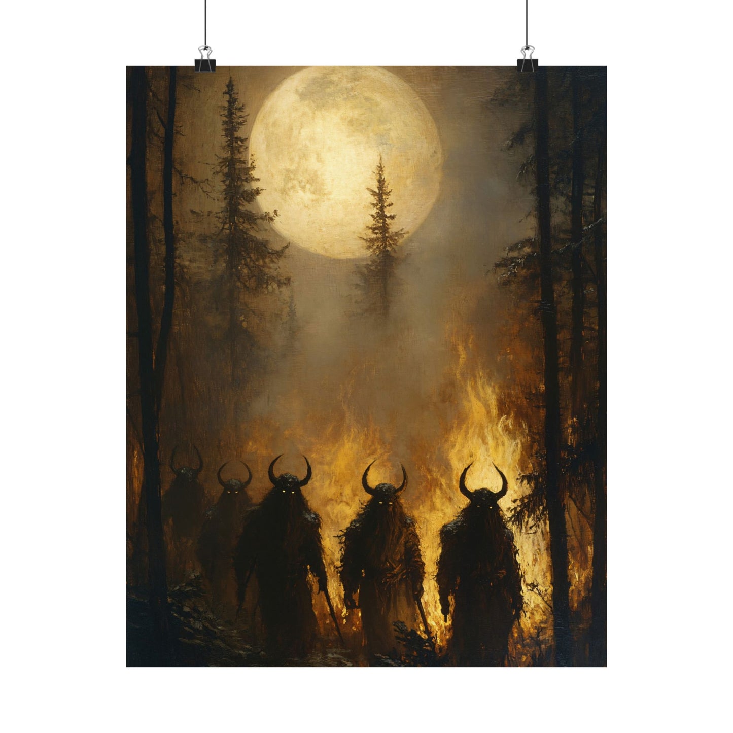 Krampusnacht Art Print