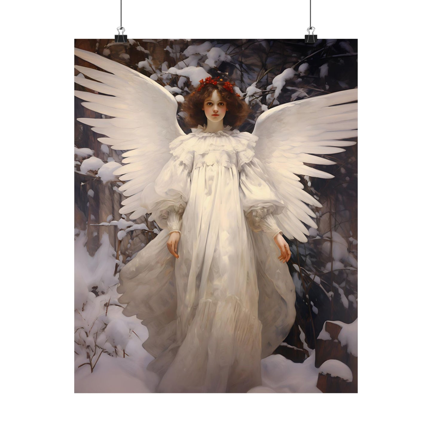 Christmas Angel Art Print