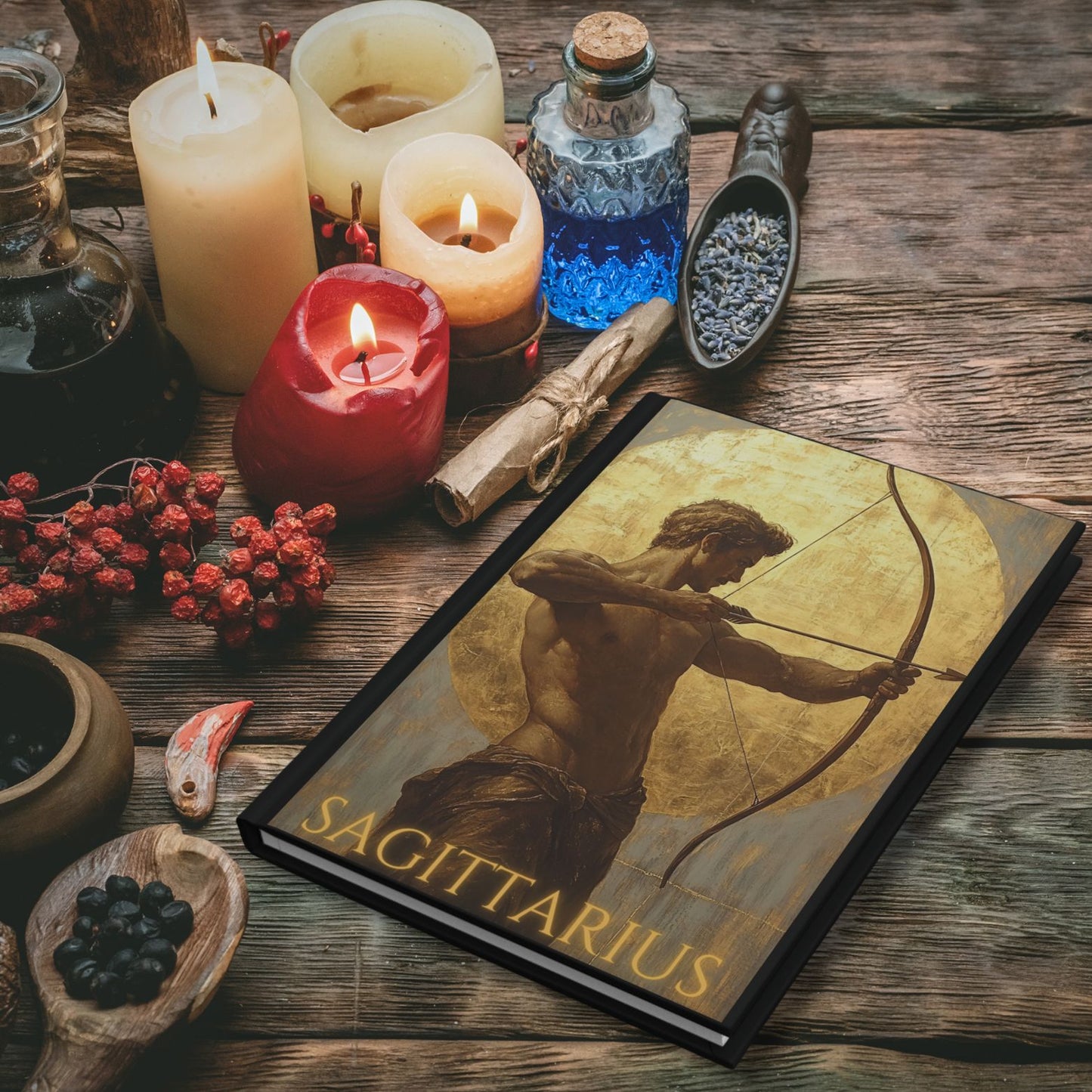 Sagittarius Zodiac Hardcover Journal