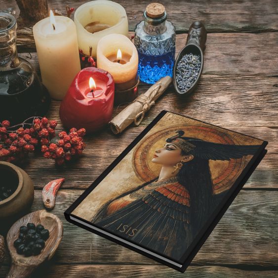 Isis Goddess Hardcover Journal