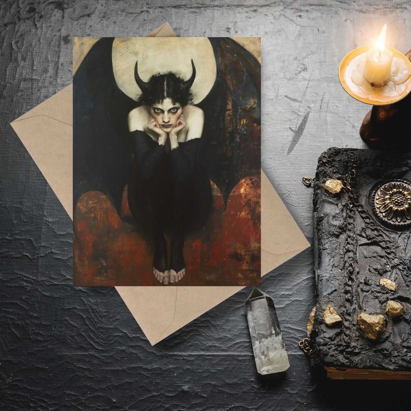 Devils & Demons Greeting Cards