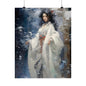 Oyuki Snow Woman Japanese Winter Goddess Art Print