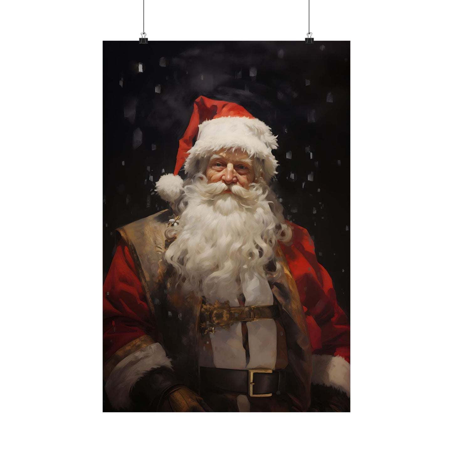 Father Christma Santa Claus Art Print