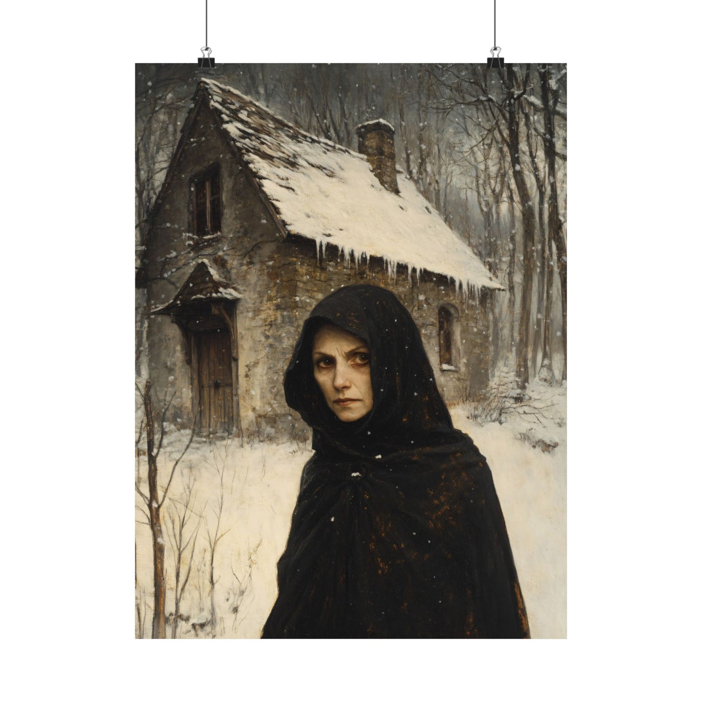 Winter Witch Art Print