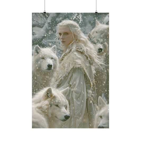 Jadis the White Witch Art Print