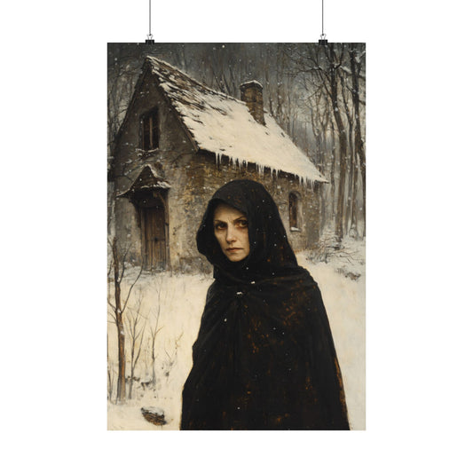 Winter Witch Art Print