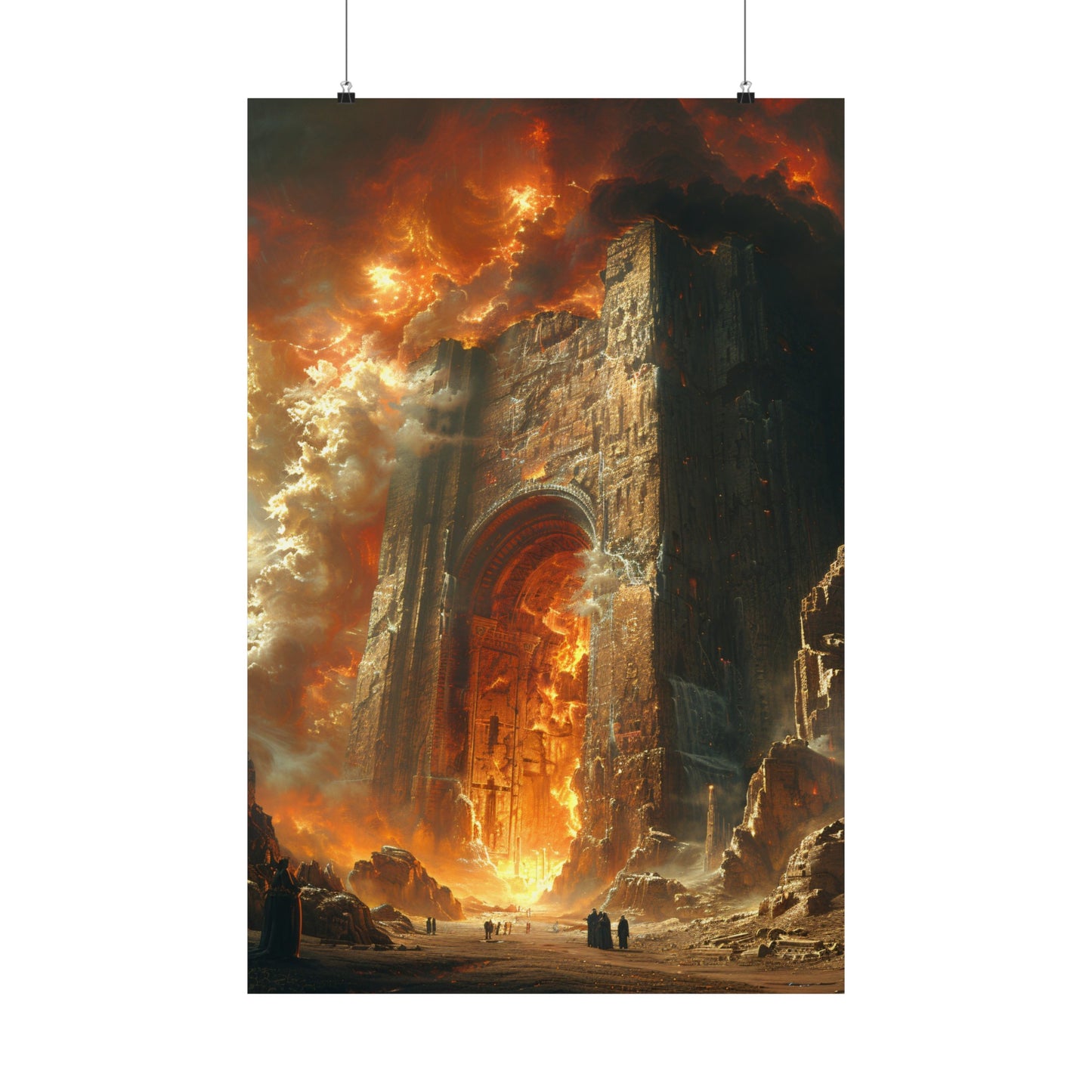 Gates of Hell Art Print