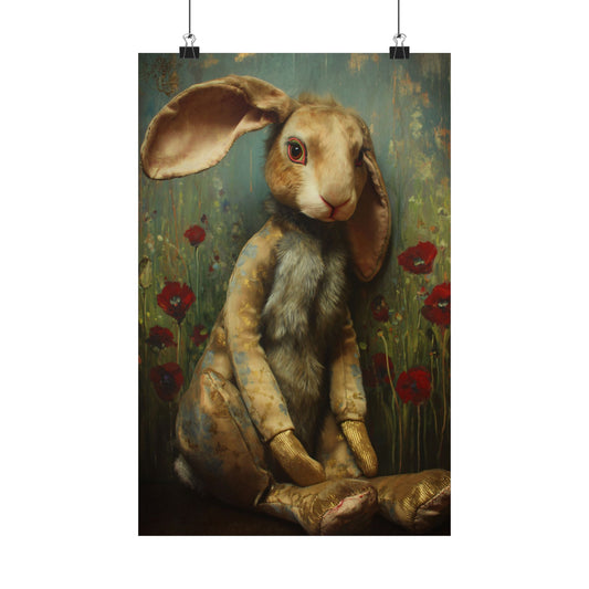 Velveteen Rabbit Art Print - Sweetly Sinister Series