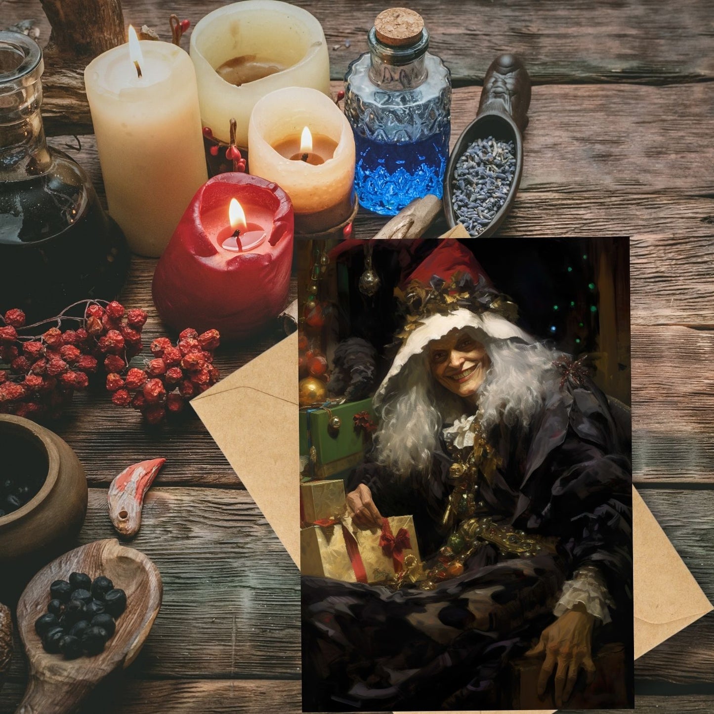 Yule & Winter Gods Greeting Cards