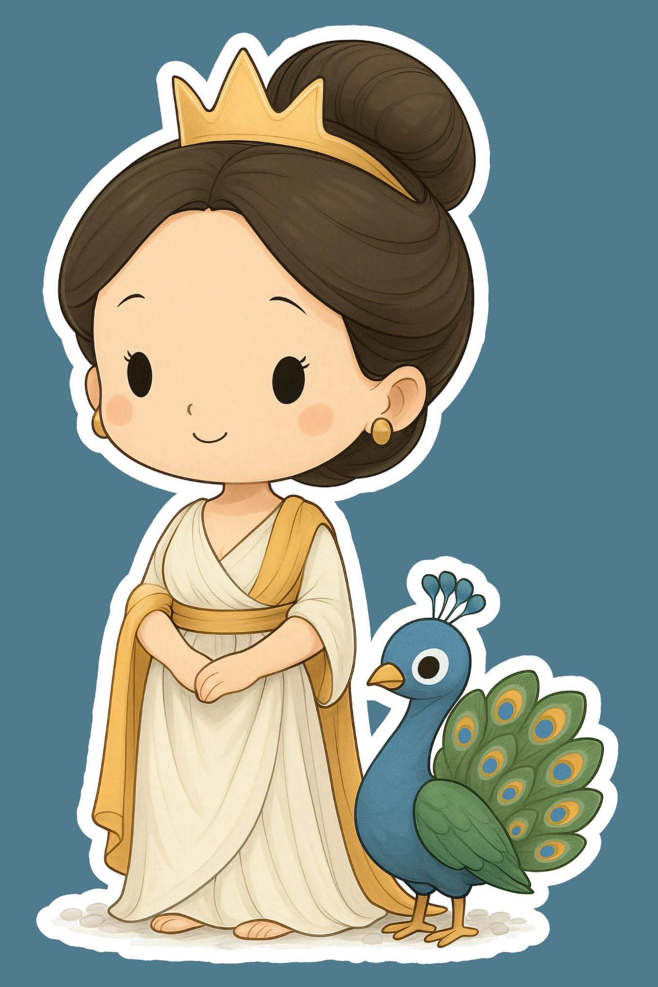 Greek Goddess Chibi Stickers