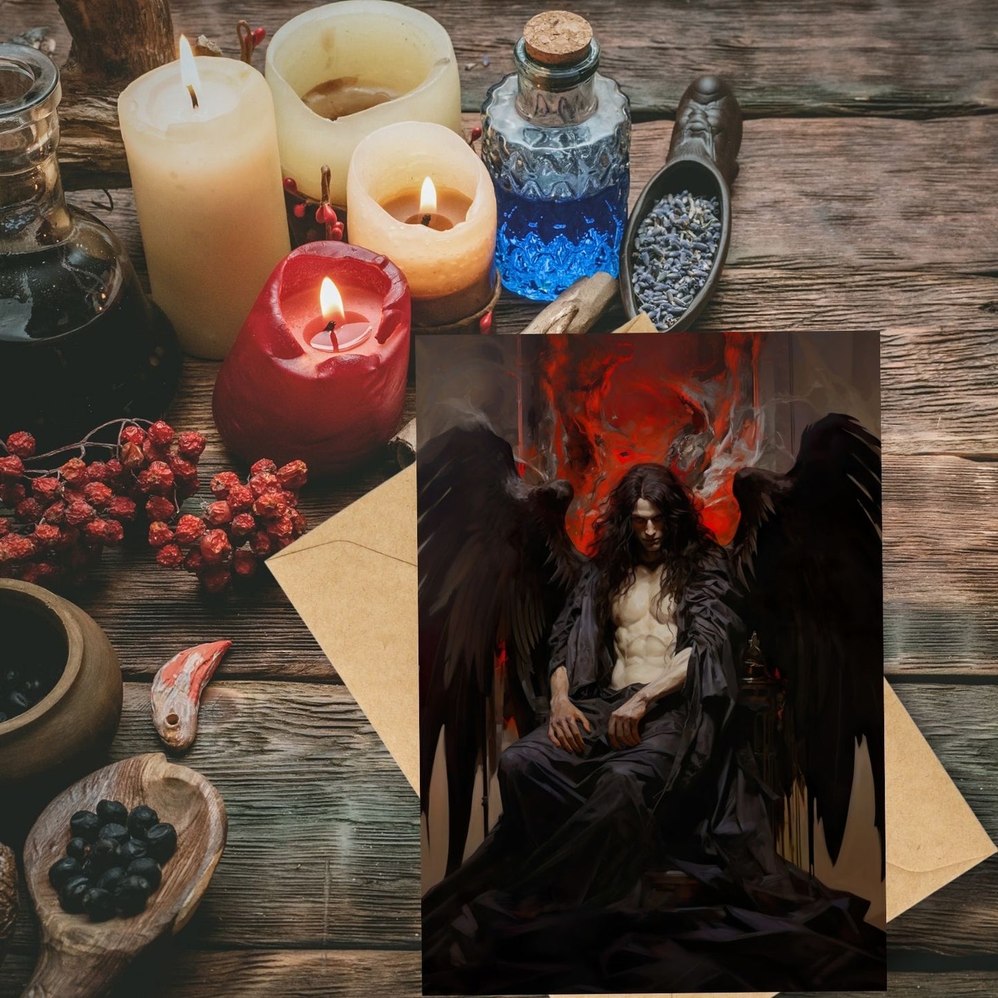 Devils & Demons Greeting Cards