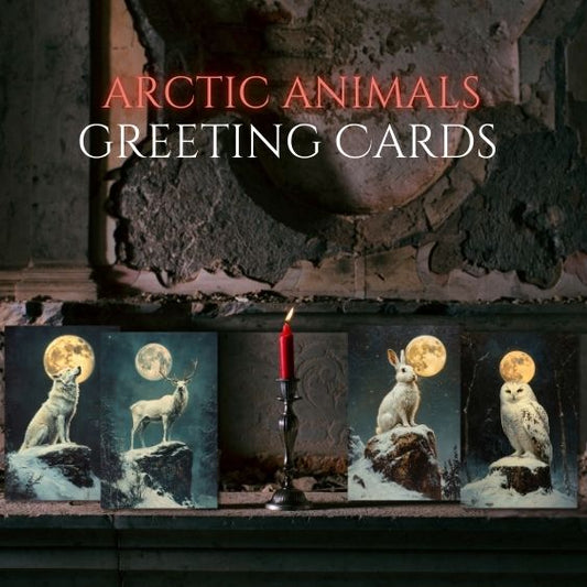 Arctic Animals Holiday Greeting Cards