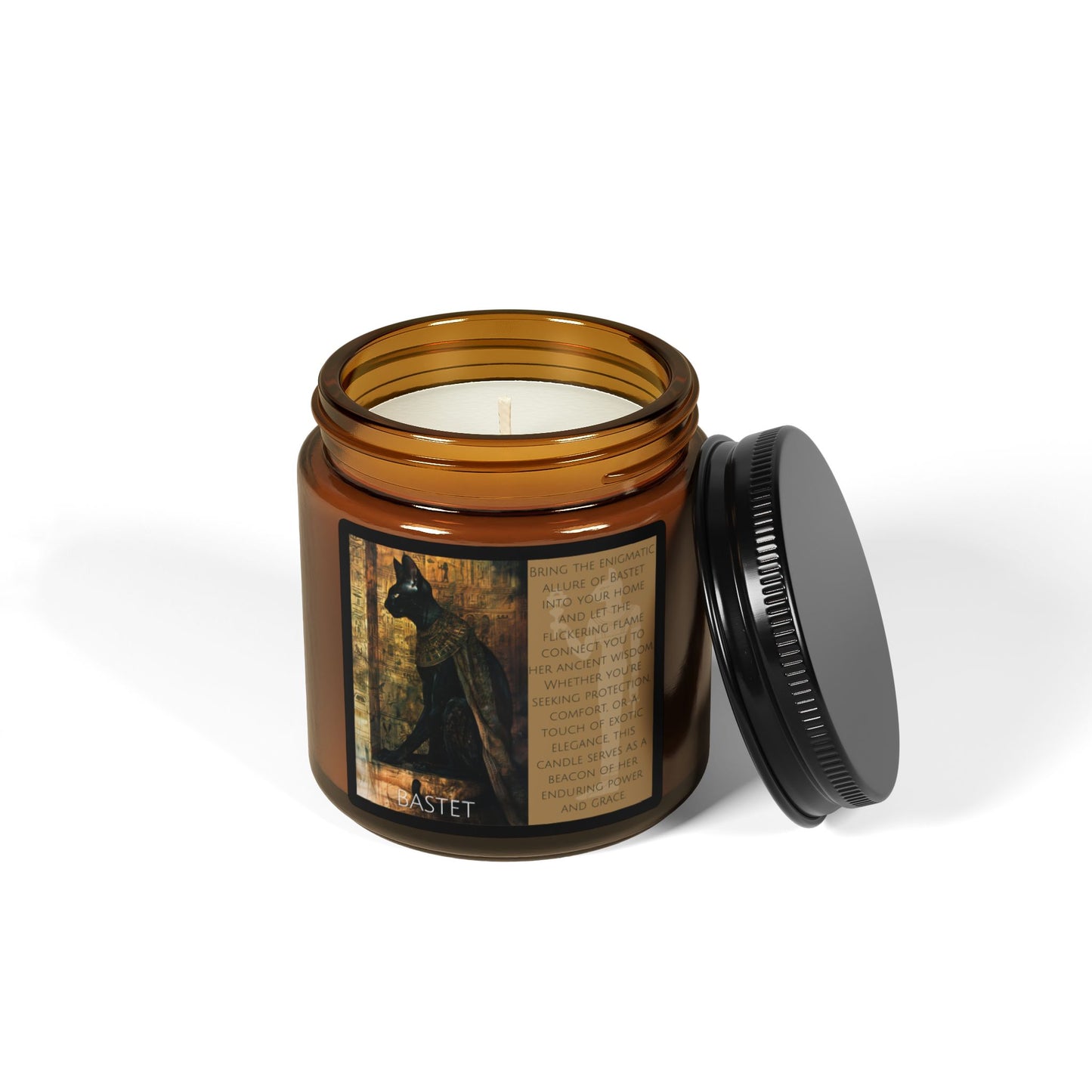 Bastet Goddess Premium Soy Wax Candle