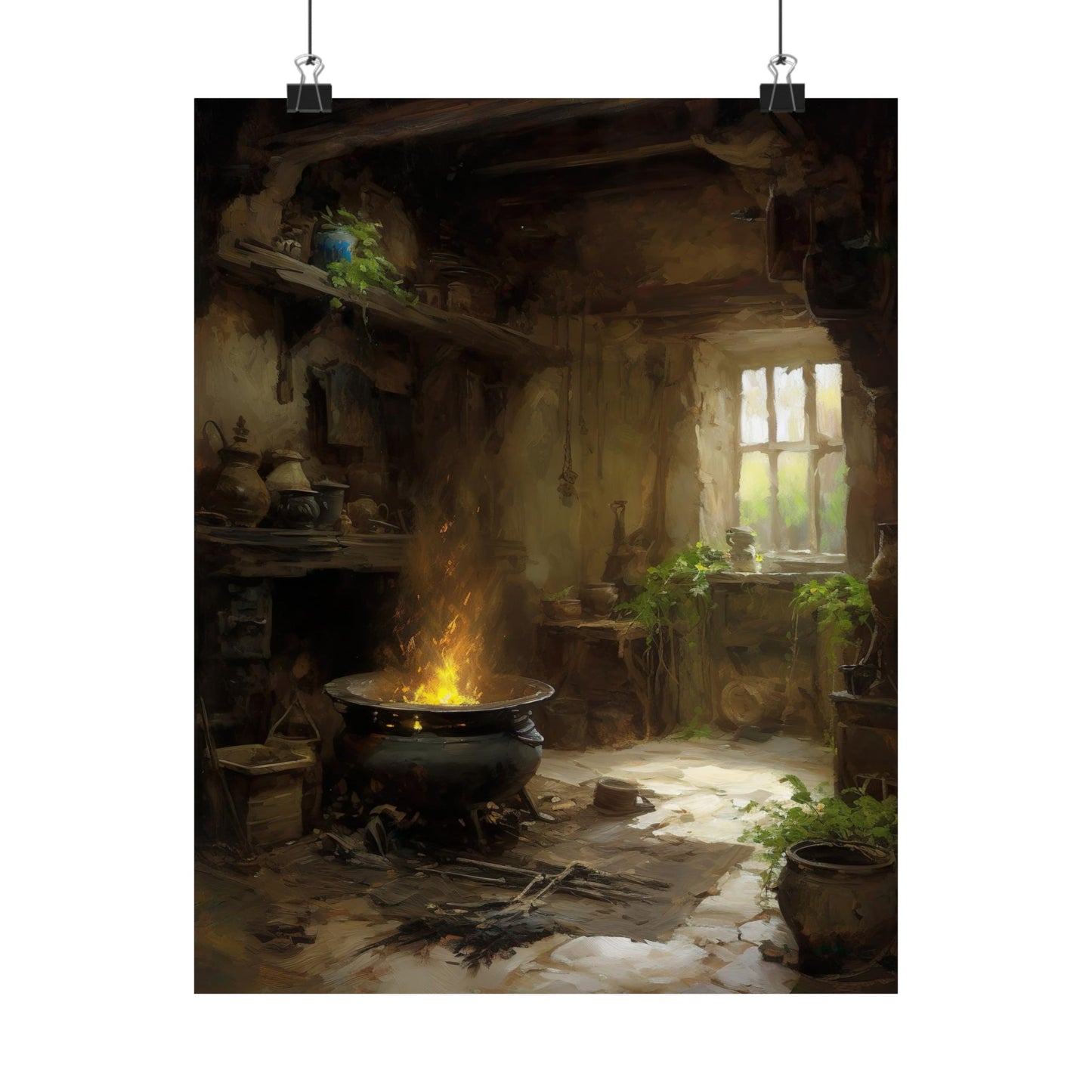 Witch's Hearth Art Print