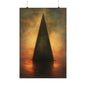 Black Obelisk Art Print
