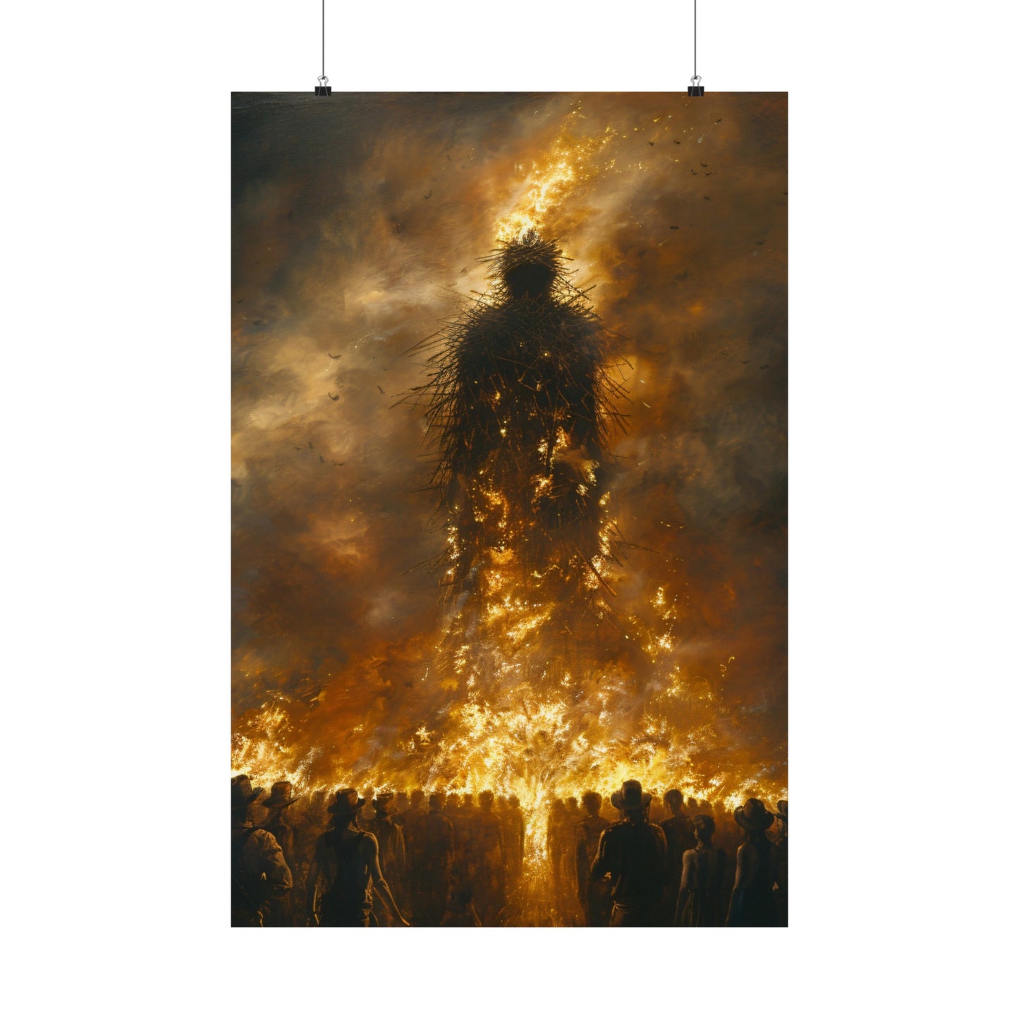 Wicker Man Art Print