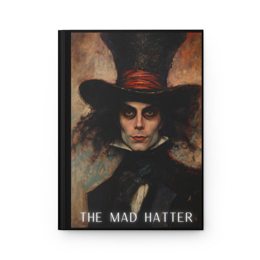 Mad Hatter Hardcover Journal