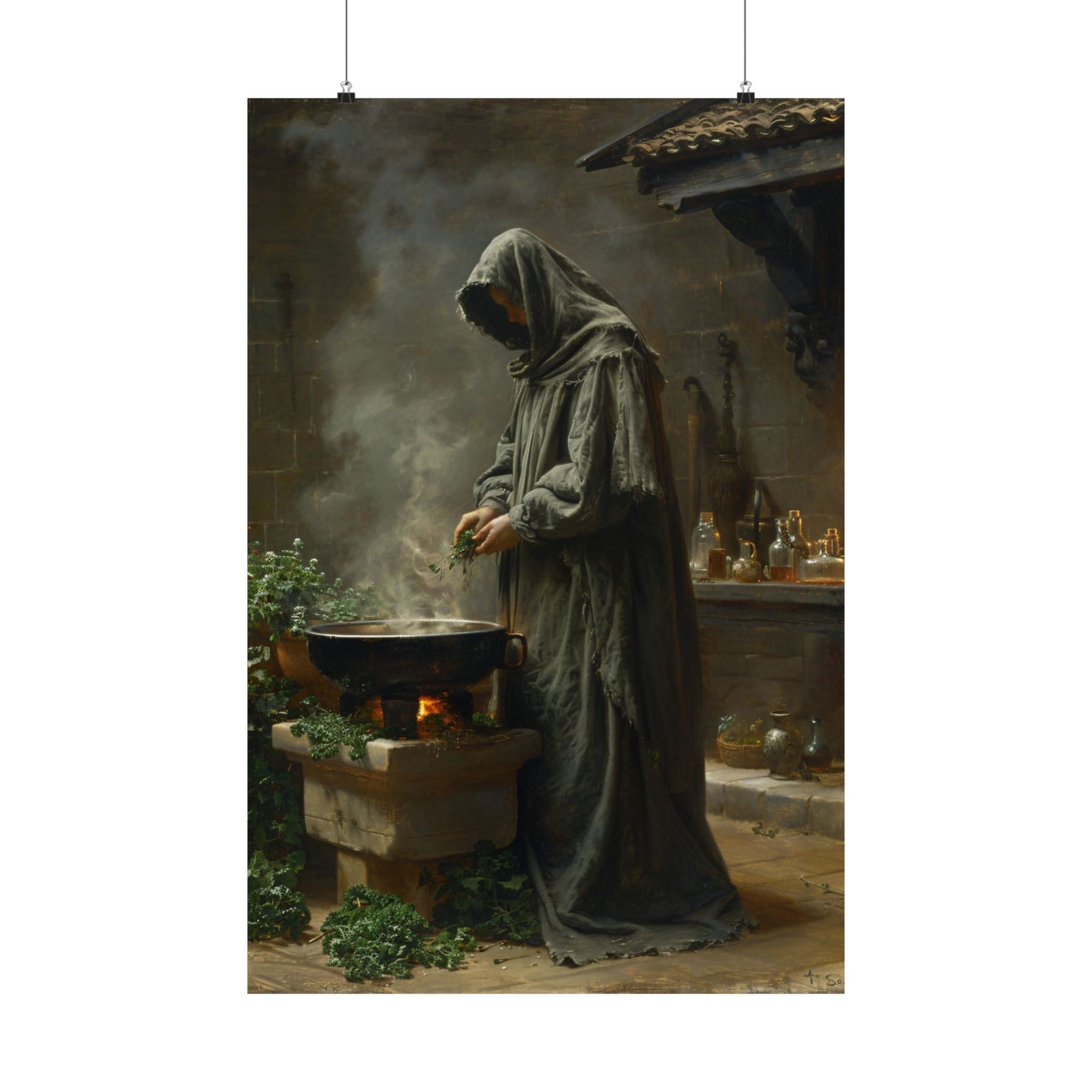 The Herbalist Art Print