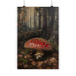 Fly Agaric Mushroom Art Print