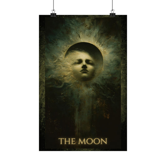 The Moon Tarot Card Art Print