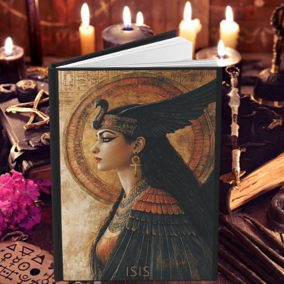 Isis Goddess Hardcover Journal