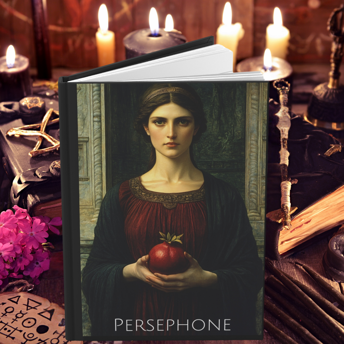 Persephone Goddess Hardcover Journal