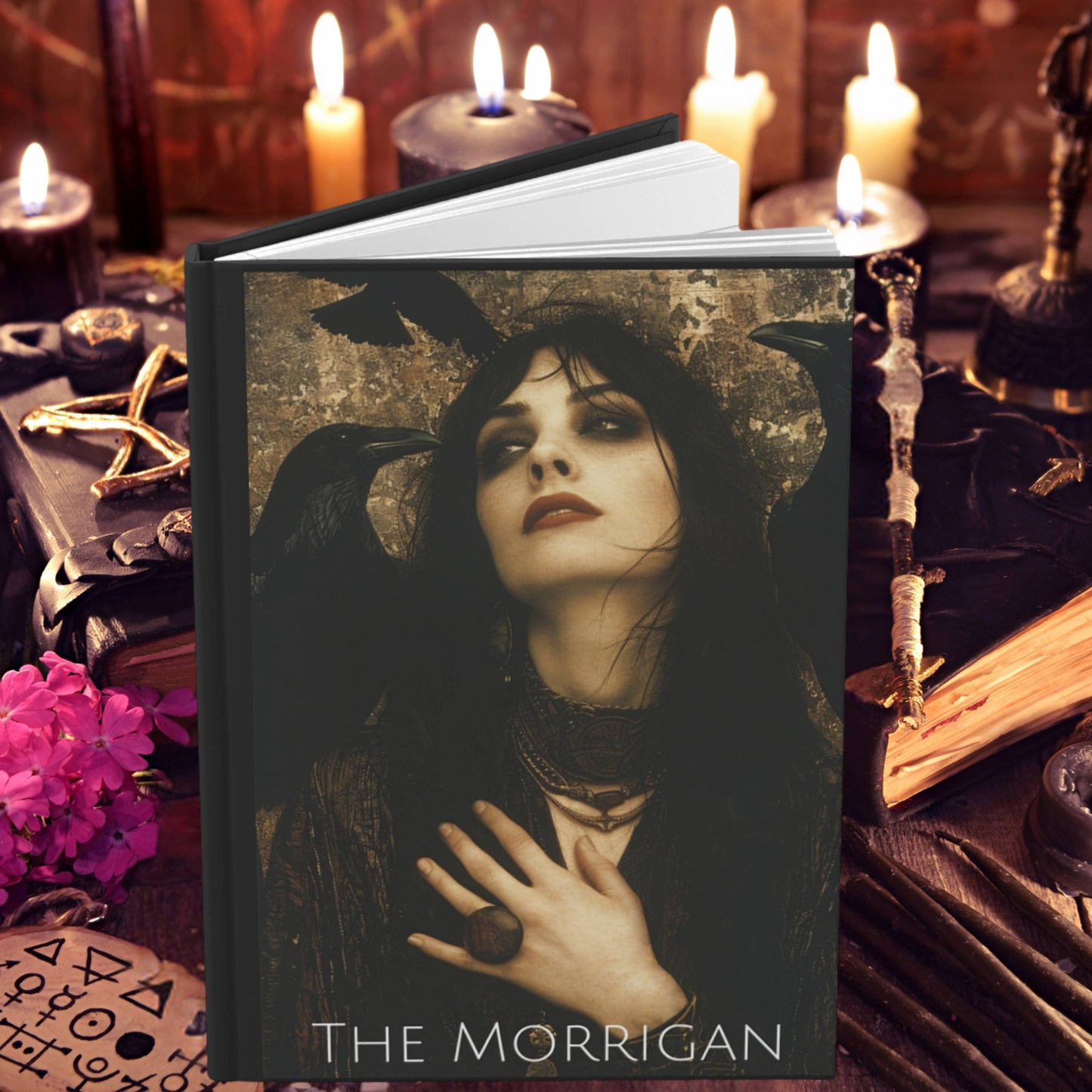 Morrigan Goddess Hardcover Journal