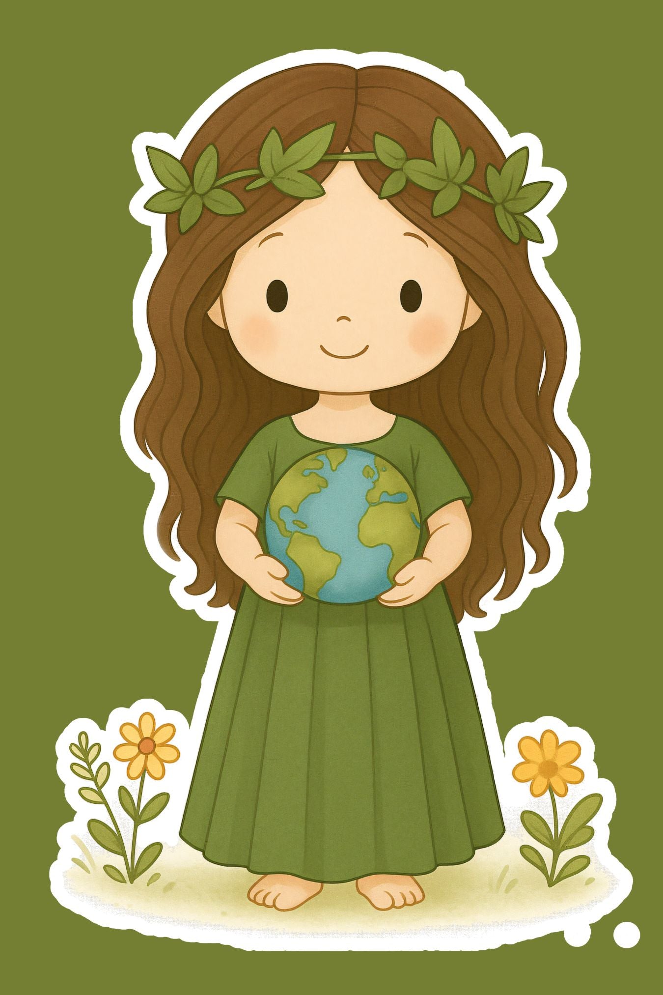 Greek Goddess Chibi Stickers