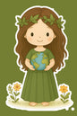 Greek Goddess Chibi Stickers