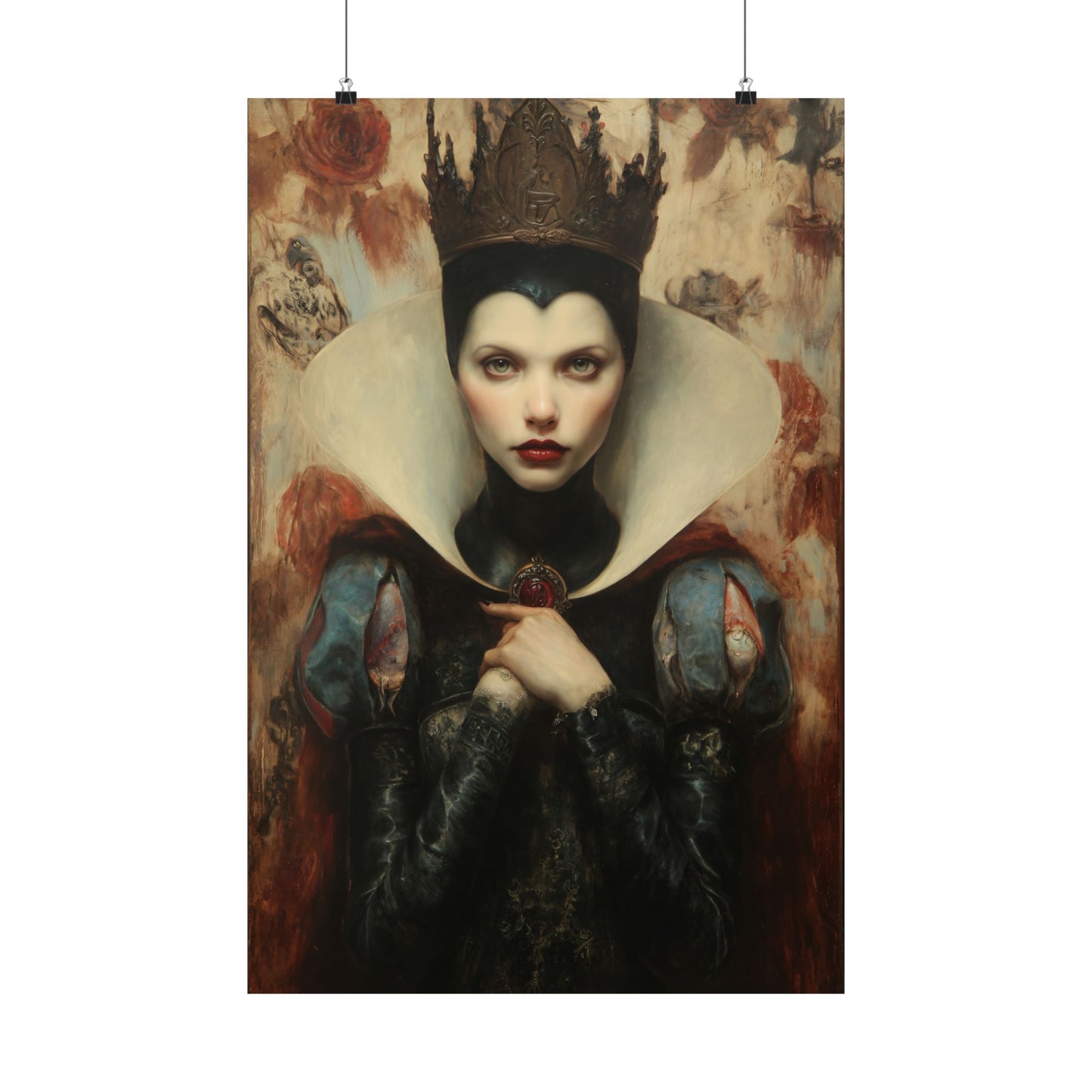 Evil Queen Art Print - Sweetly Sinister Series