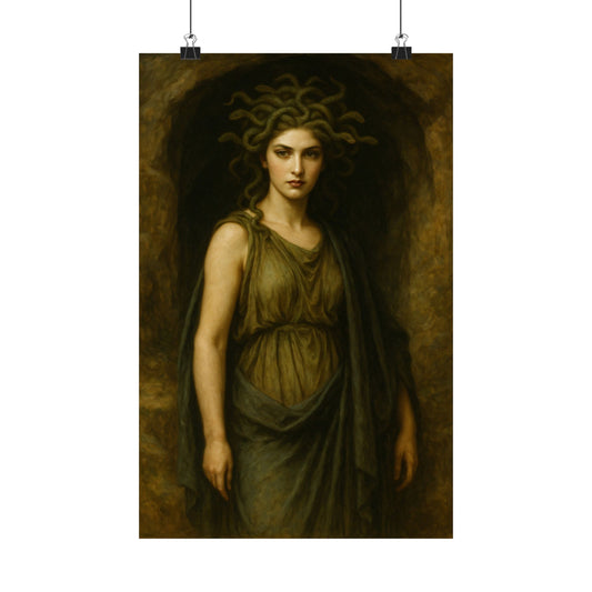 Medusa Art Print - Arcanum Nocturne Series