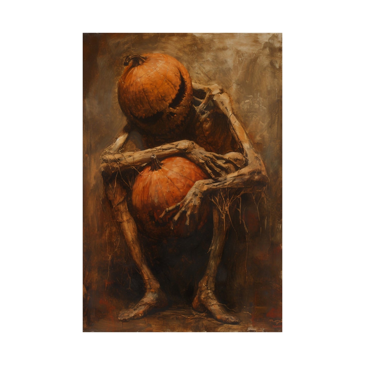 Jack O'Lantern Art Print