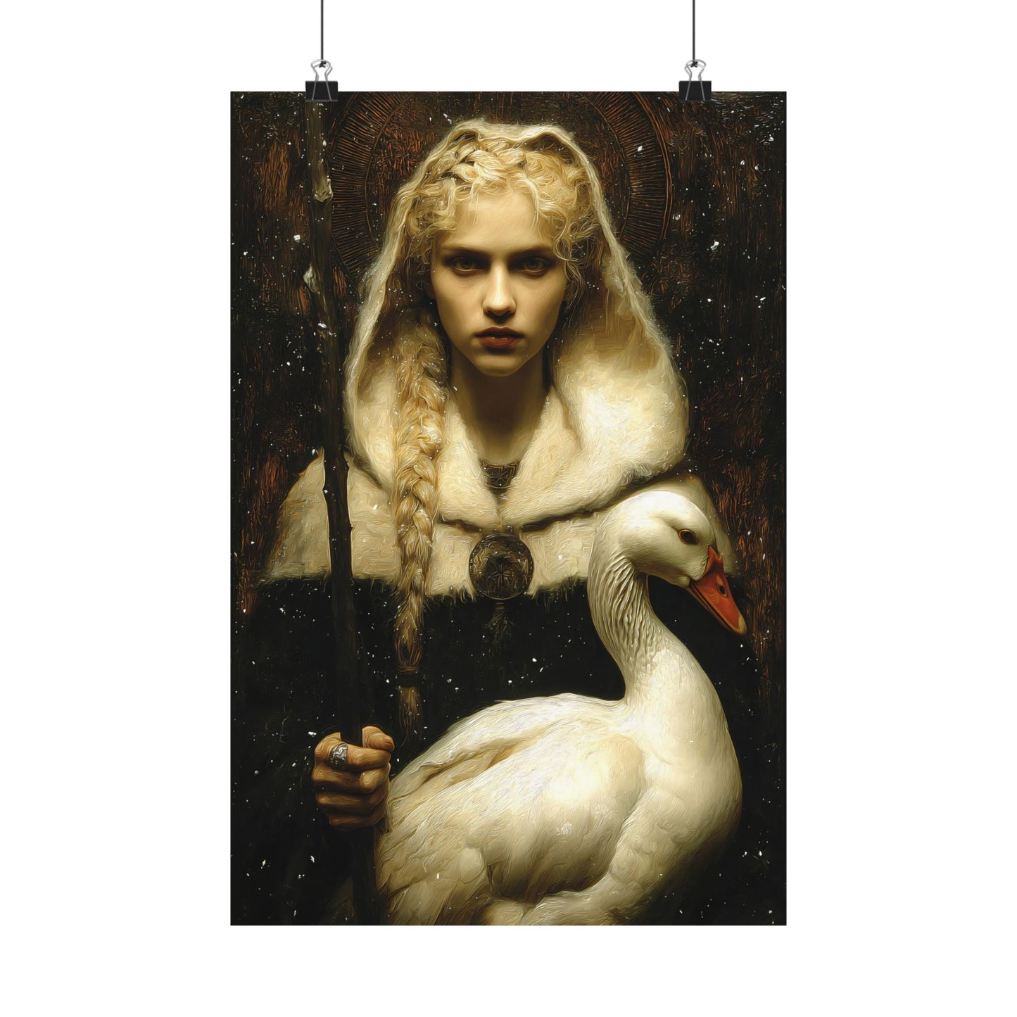 Frau Perchta Art Print