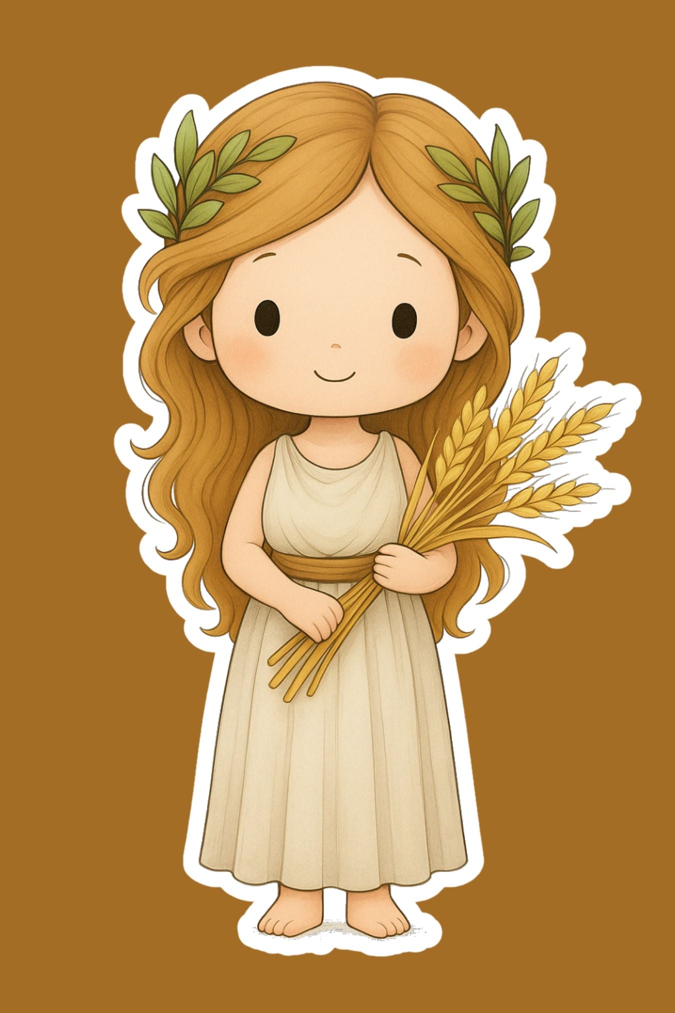 Greek Goddess Chibi Stickers