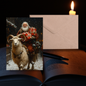 Santa Icons Greeting Cards