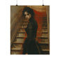 Woman in Black Art Print