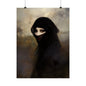 Lady in Black Art Print