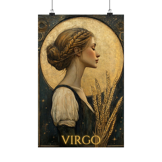 Virgo Zodiac Art Print