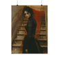 Woman in Black Art Print