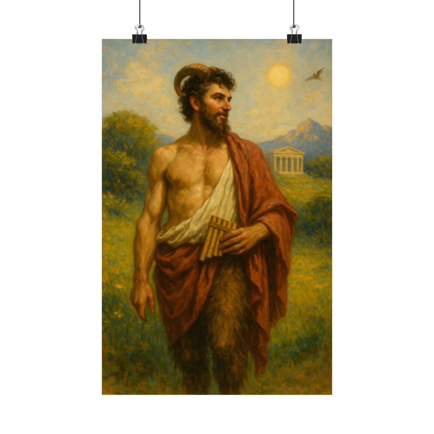 Pan Art Print - Arcanum Nocturne Series