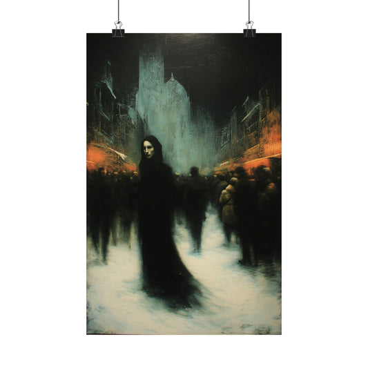 Witch Night Market Art Print