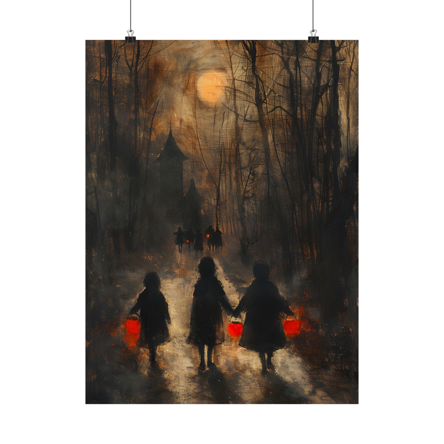 Trick-or-Treat Halloween Art Print