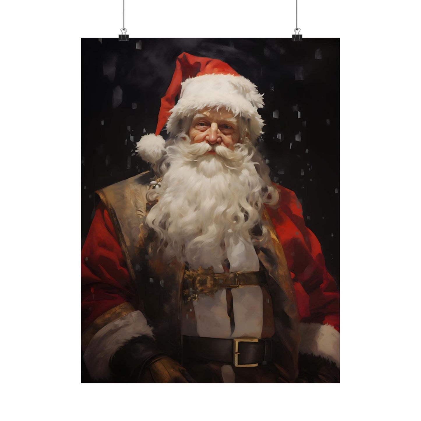 Father Christma Santa Claus Art Print