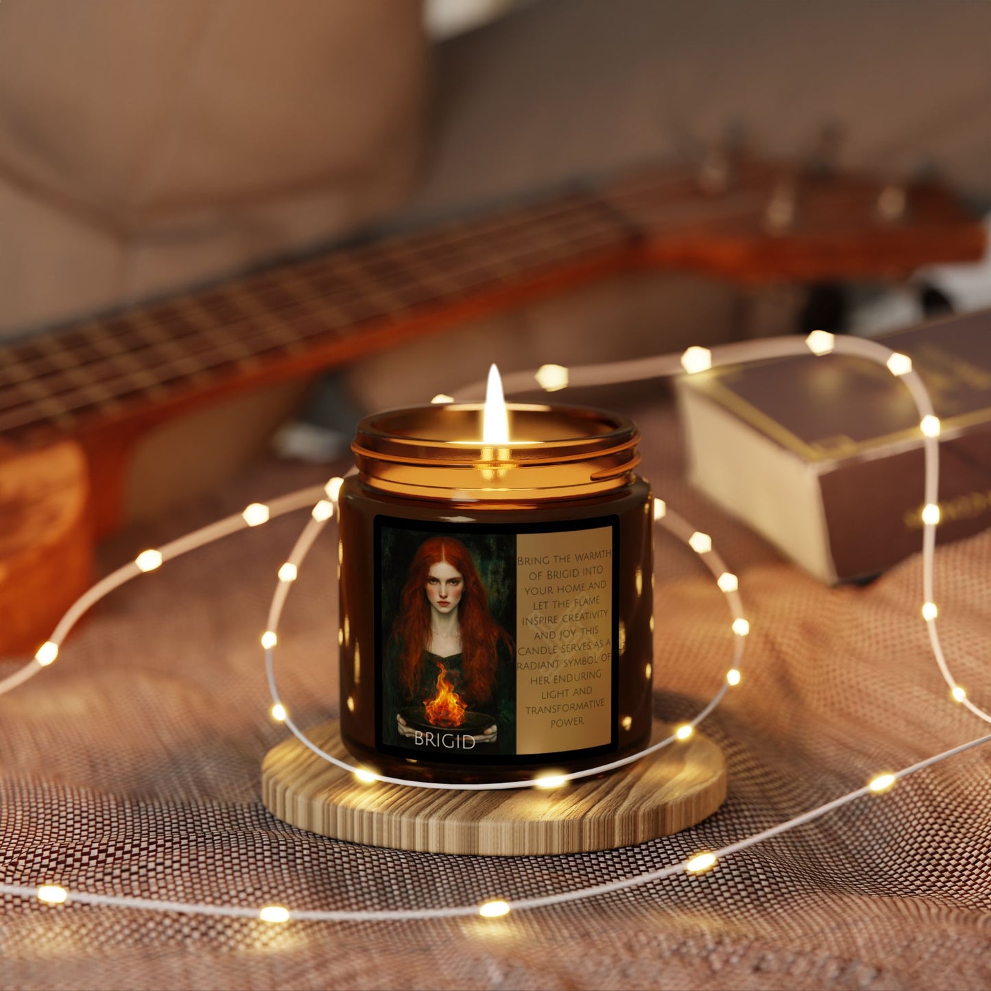 Brigid Goddess Soy Candle