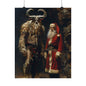 Saint Nicholas & Krampus Art Print